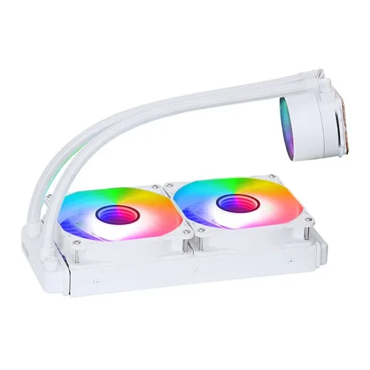 CiT Pro Glacier Infinity White 240mm Intel/AMD CPU Liquid Cooler 2
