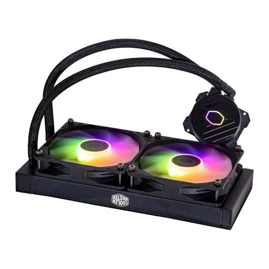 Cooler Master 240mm MasterLiquid 240L Core ARGB Intel/AMD CPU Liquid Cooler 3