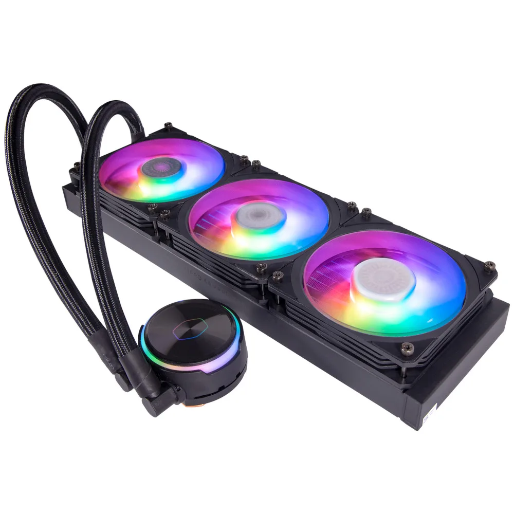 Cooler Master MasterLiquid PL360 Flux All In One CPU Cooler - 360mm 3