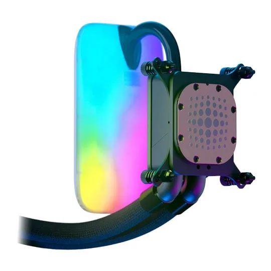 HYTE THICC Q60 240mm LCD AIO Intel/AMD CPU Liquid Cooler 3