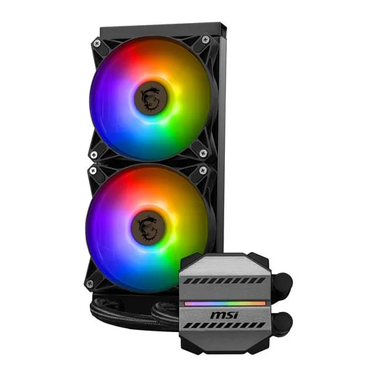 MSI MAG 240mm CORELIQUID M240 Intel/AMD CPU Liquid Cooler 3