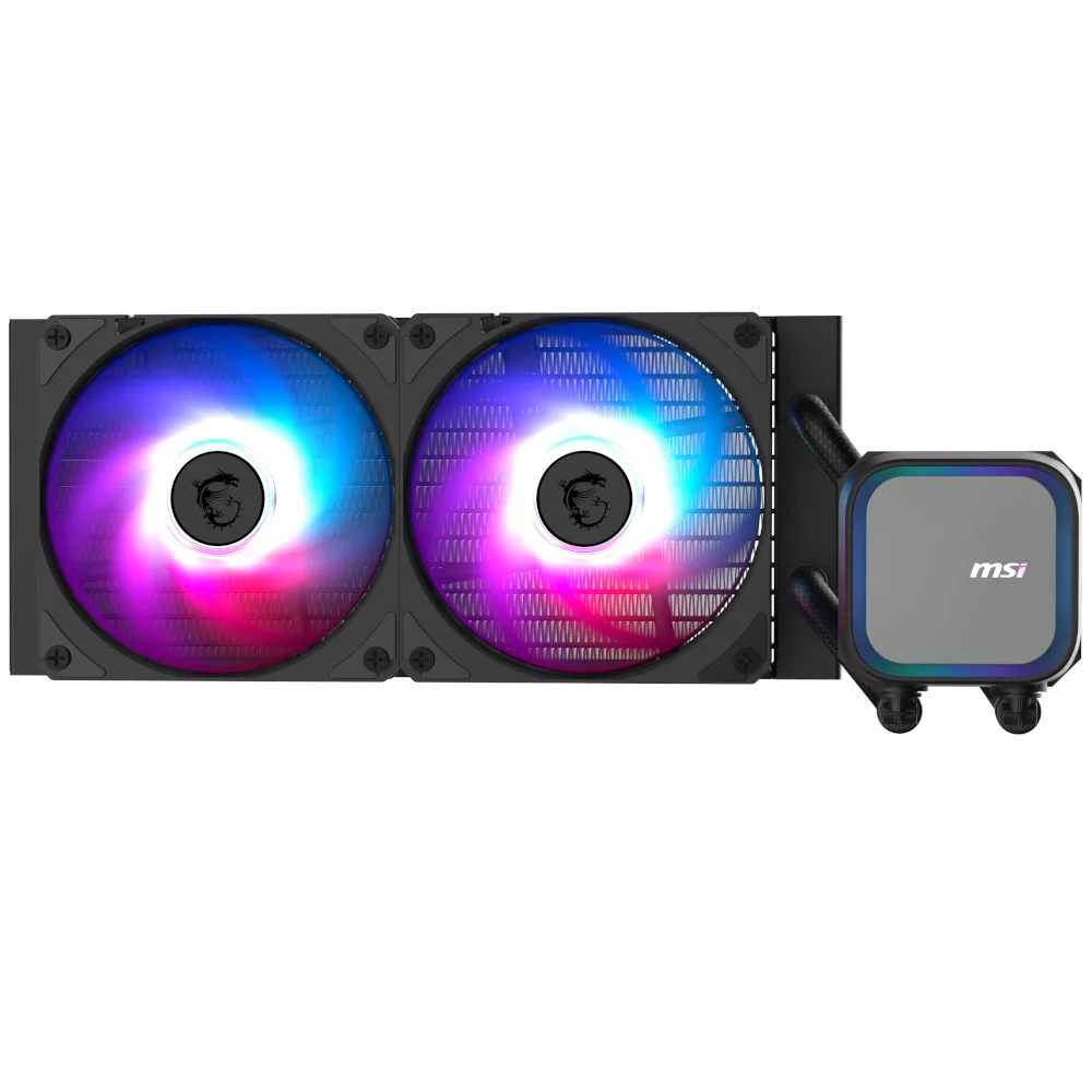 MSI MAG CORELIQUID A13 240 BLACK ARGB Performance All In One CPU Cooler - 240mm 3