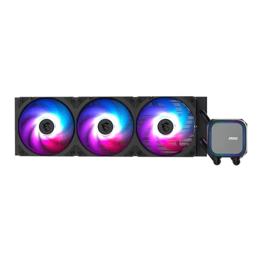 MSI MAG CORELIQUID A13 360mm Intel/AMD CPU Liquid Cooler, Black 2