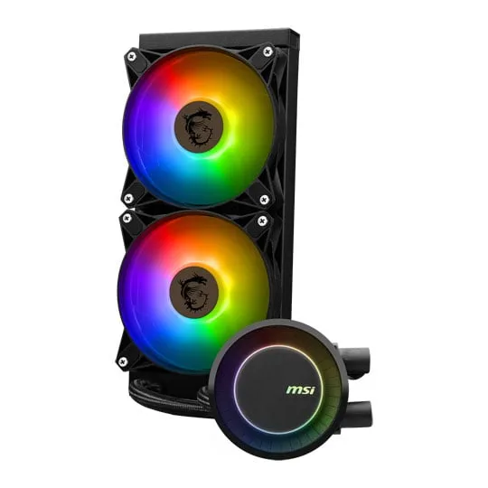 MSI MAG CORELIQUID E Series 240mm Intel/AMD CPU Liquid Cooler 3