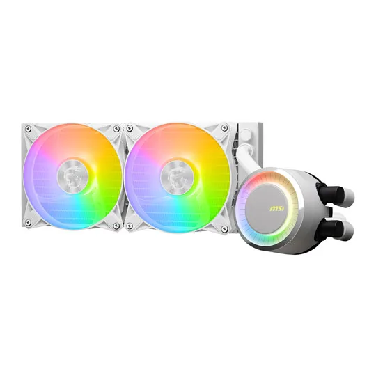 MSI MAG CORELIQUID E Series 240mm White Intel/AMD CPU Liquid Cooler 4