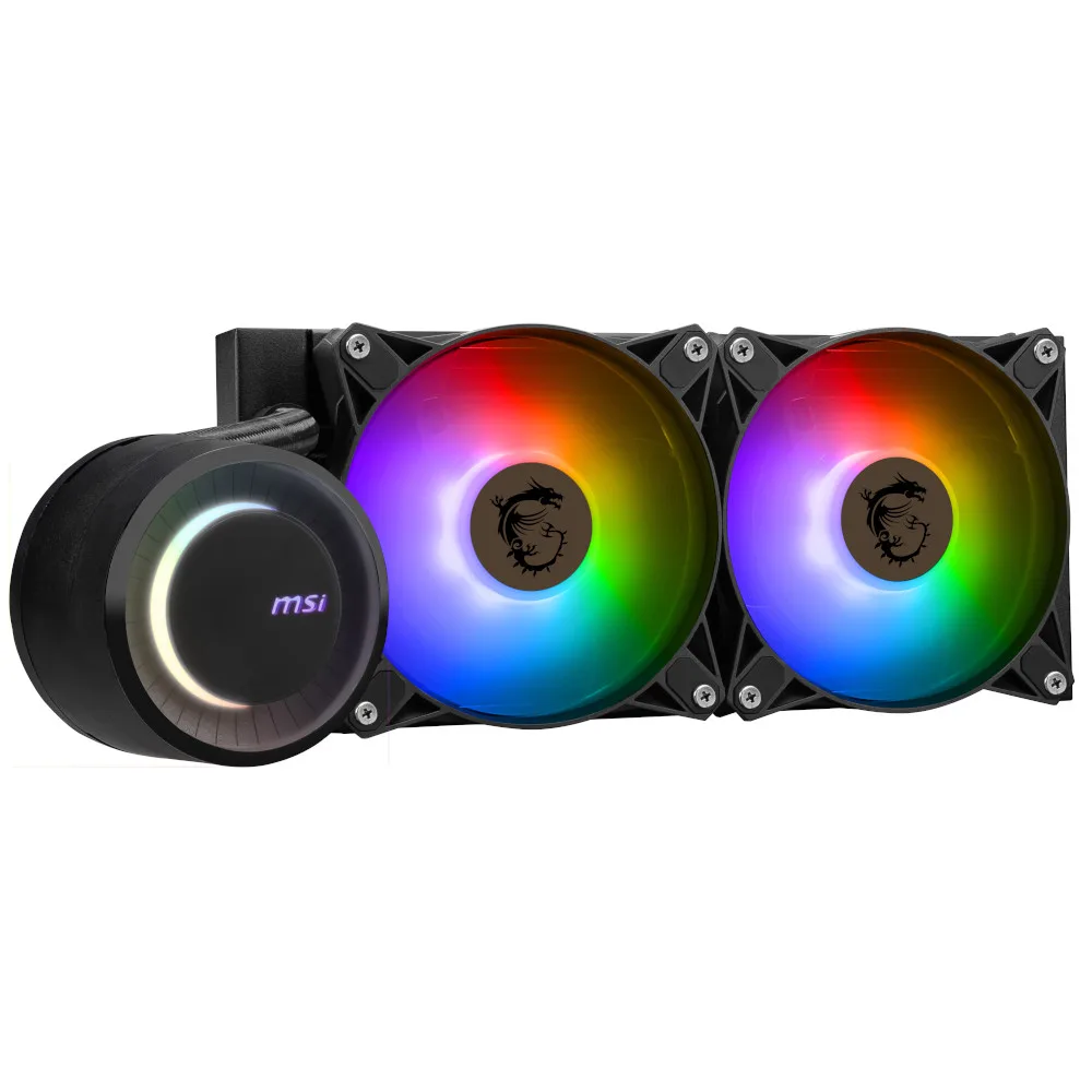 MSI MAG CORELIQUID E240 ARGB Performance Liquid CPU Cooler - 240mm 2