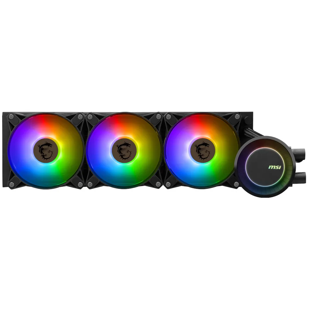 MSI MAG CORELIQUID E360 ARGB Performance All In One CPU Cooler - 360mm 3