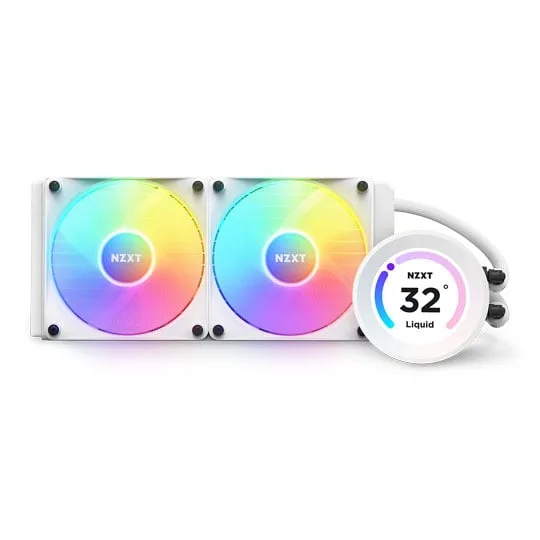 NZXT Kraken Elite 240 RGB White AIO Intel/AMD CPU Hydro-Cooler 2