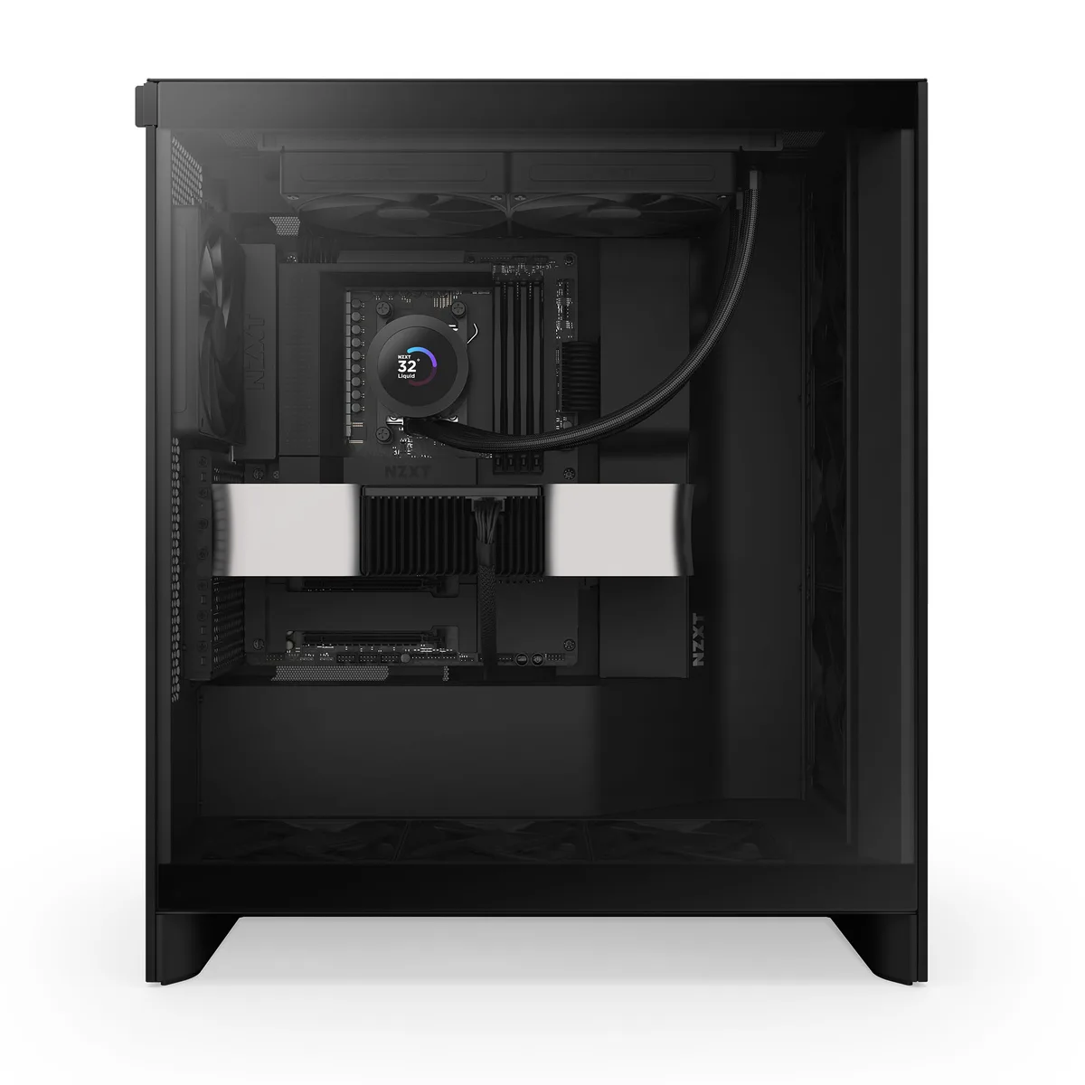 NZXT Kraken Plus 280 All In One CPU Cooler with LCD Screen - 280mm 8