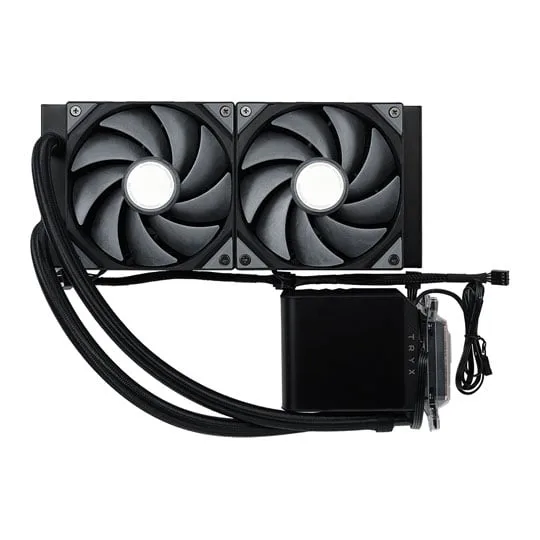 TRYX PANORAMA 240mm Black AIO CPU Liquid Cooler Intel AMD 2
