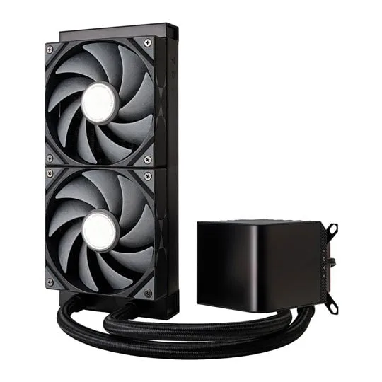 TRYX PANORAMA 240mm Black AIO CPU Liquid Cooler Intel AMD 4