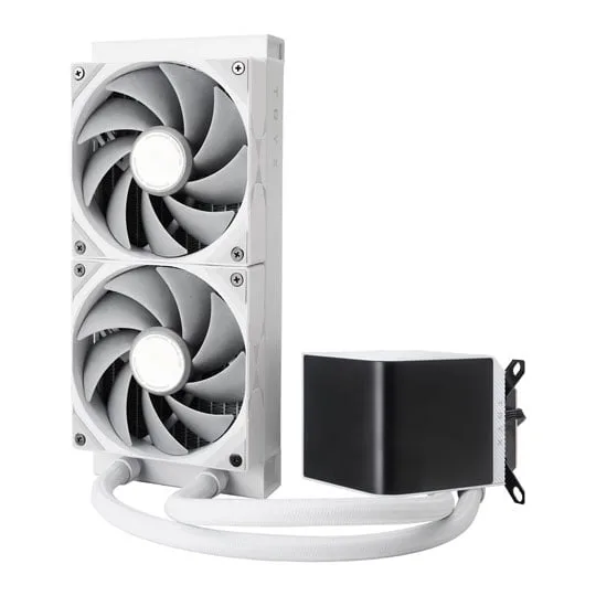 TRYX PANORAMA 240mm White AIO CPU Liquid Cooler Intel AMD 4