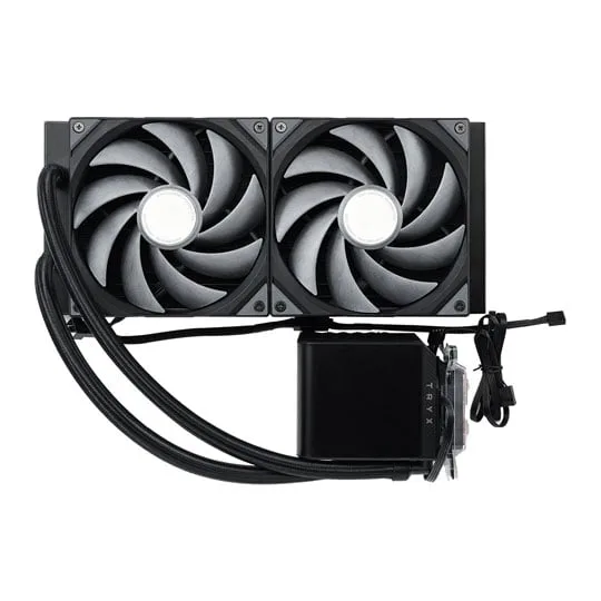 TRYX PANORAMA 280mm Black AIO CPU Liquid Cooler Intel AMD 2