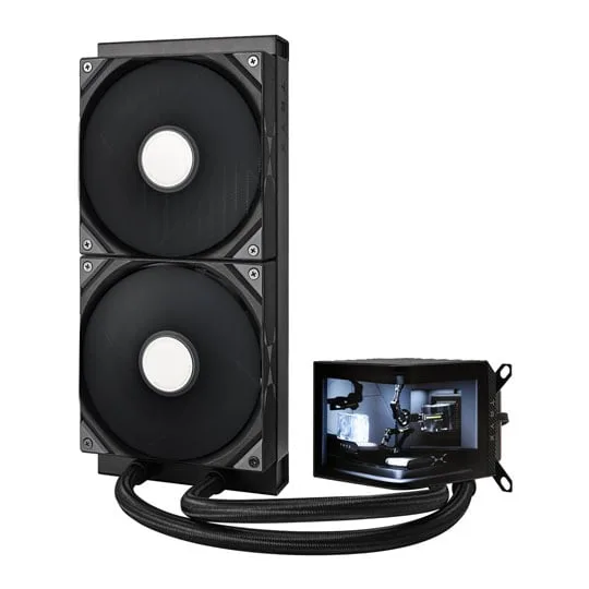 TRYX PANORAMA 280mm Black AIO CPU Liquid Cooler Intel AMD 3