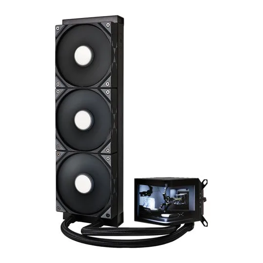 TRYX PANORAMA 360mm Black AIO CPU Liquid Cooler Intel AMD 3