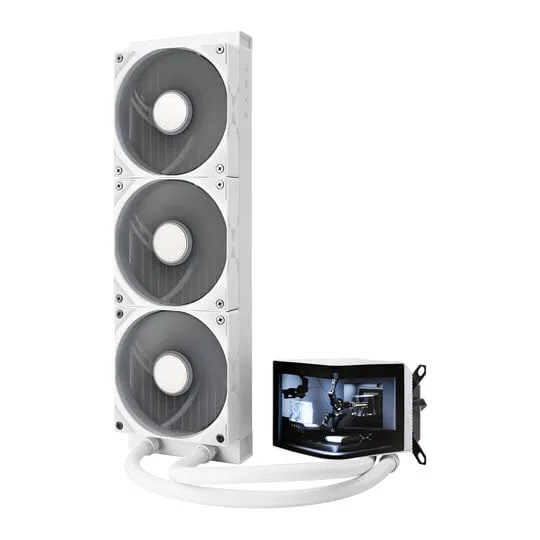 TRYX PANORAMA 360mm White AIO CPU Liquid Cooler Intel AMD 3