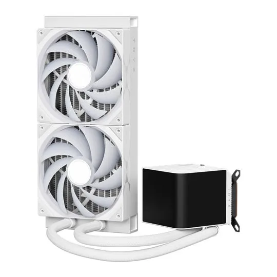 TRYX PANORAMA ARGB 280mm White AIO CPU Liquid Cooler Intel AMD 4