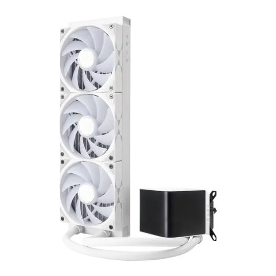 TRYX PANORAMA ARGB 360mm White AIO CPU Liquid Cooler Intel AMD 4