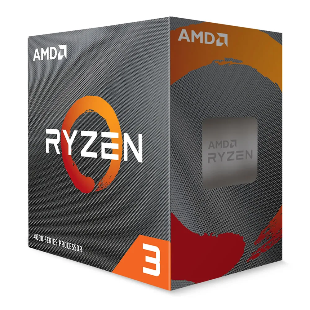 AMD Ryzen 3 4100 Quad Core 4.0GHz (Socket AM4) Processor - Retail