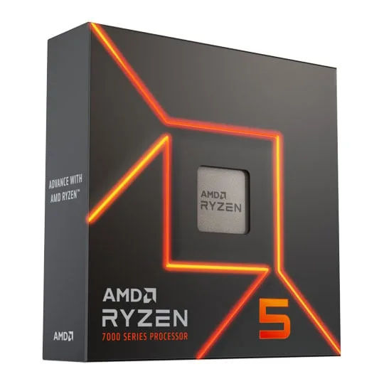 AMD Ryzen 5 7600X 6 Core AM5 CPU/Processor 3