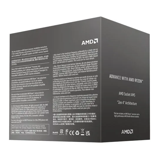AMD Ryzen 5 8400F 6 Core AM5 CPU/Processor 2