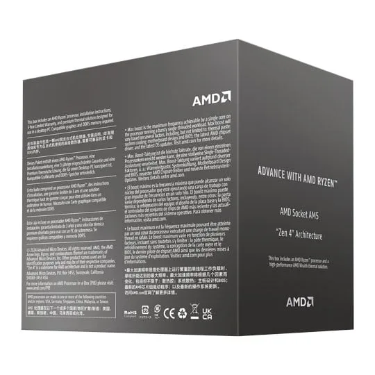 AMD Ryzen 7 8700F 8 Core AM5 CPU/Processor 2