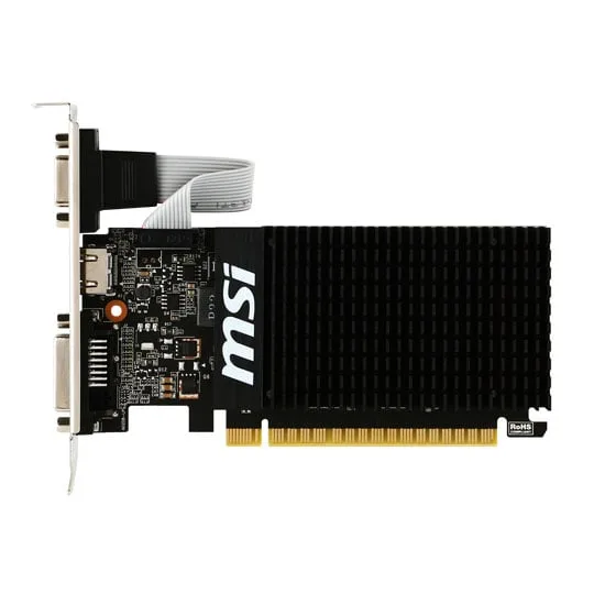 MSI GeForce GT 710 Passive Silent Graphics Card 2GB 3