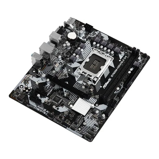 ASRock Intel B760M-HDV/M.2 D4 Micro-ATX Motherboard 3