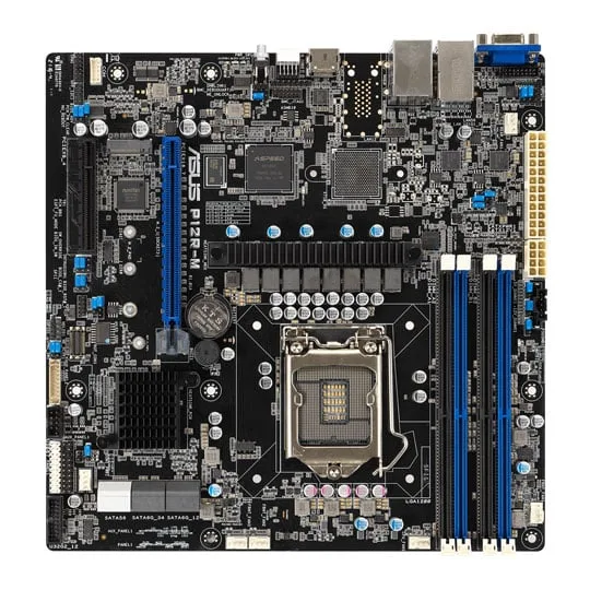 ASUS Intel Xeon P12R-M MicroATX Server Motherboard 2