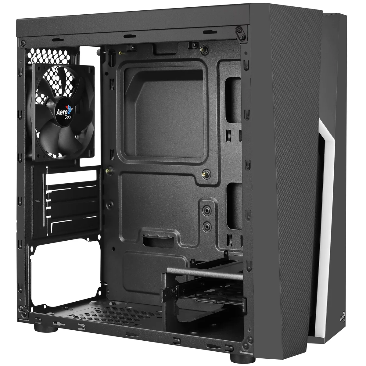 Aerocool Bolt Mini TG Micro-ATX case - black 5