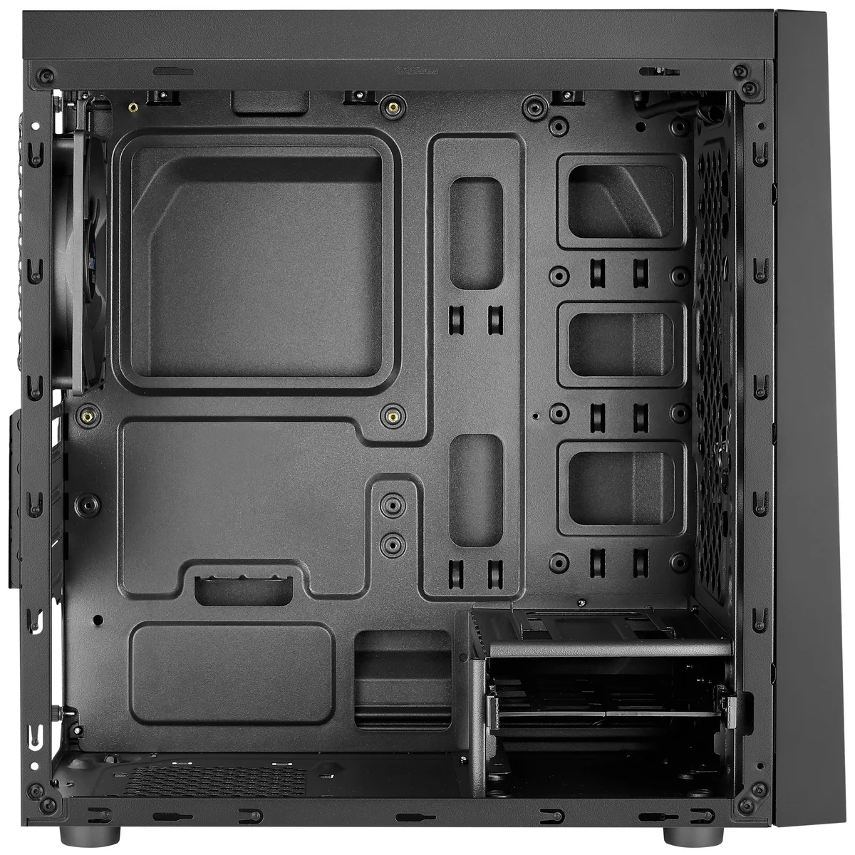 Aerocool Bolt Mini TG Micro-ATX case - black 6