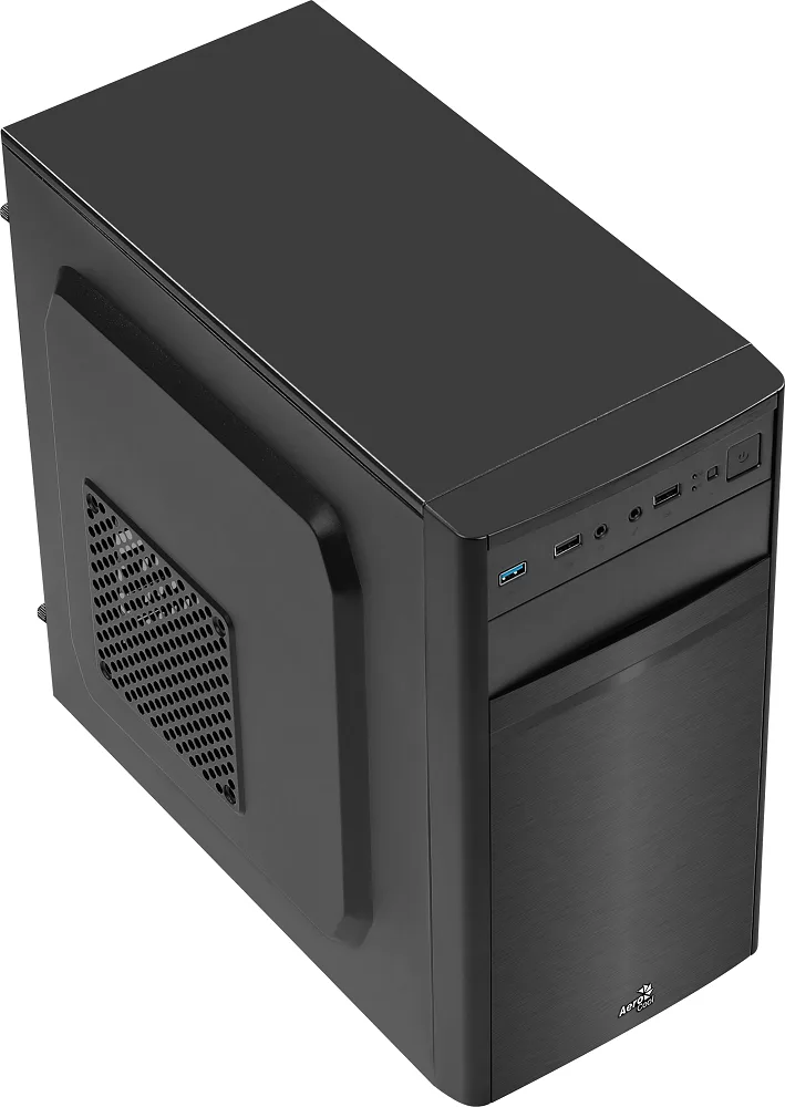 Aerocool CS-103 Mini Tower Case - Black 4