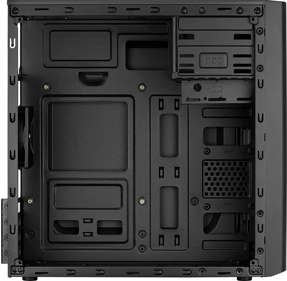 Aerocool CS-103 Mini Tower Case - Black 8