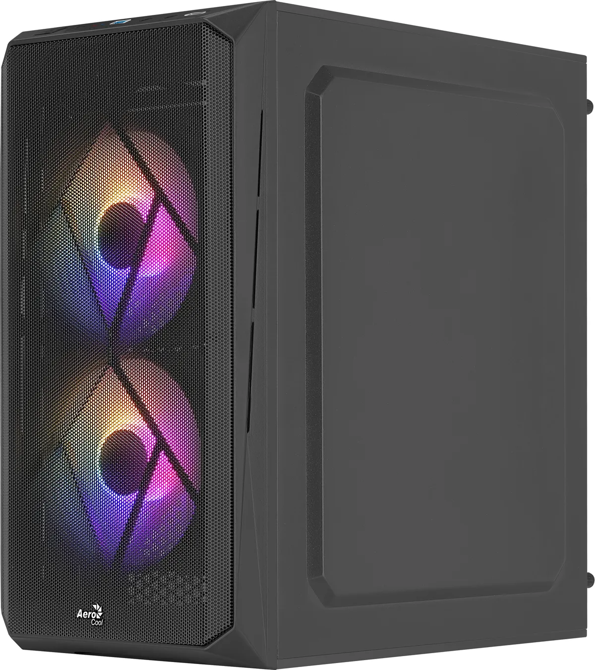 Aerocool CS-107 v2 FRGB Mini Tower Case - Black 5