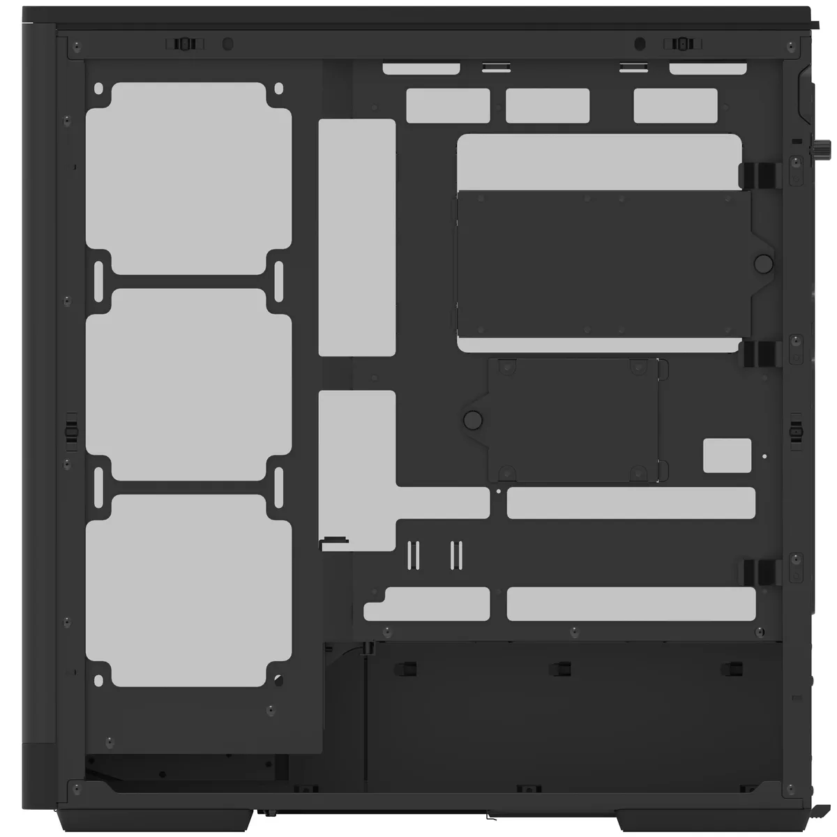 Aerocool D520A Mid Tower Case - Black 7