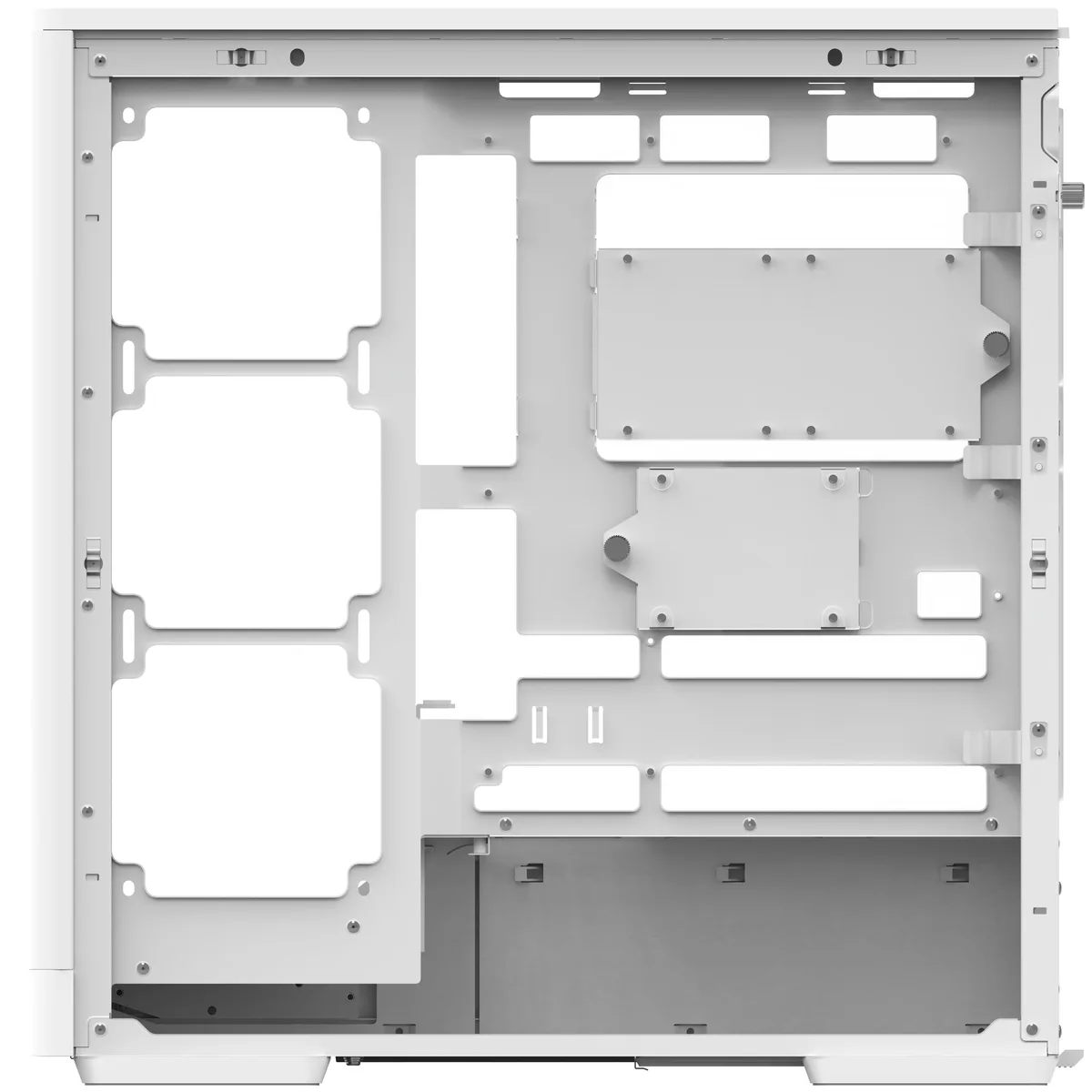 Aerocool D520A Mid Tower Case - White 7