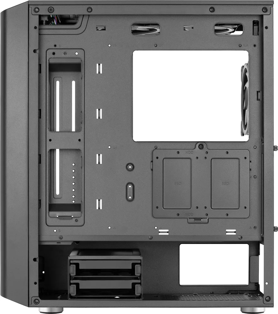 Aerocool Interstellar ARGB Mid Tower Case - Black 5