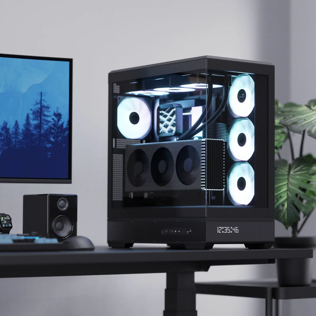 Aerocool P500B Mid Tower Case - Black 2