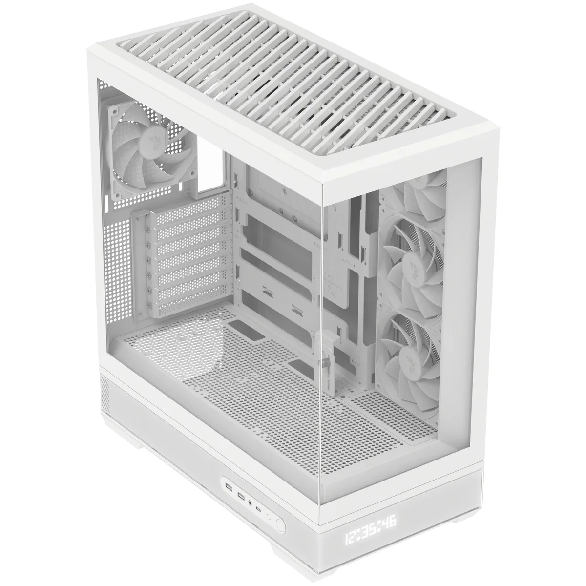 Aerocool P500B Mid Tower Case - White 4
