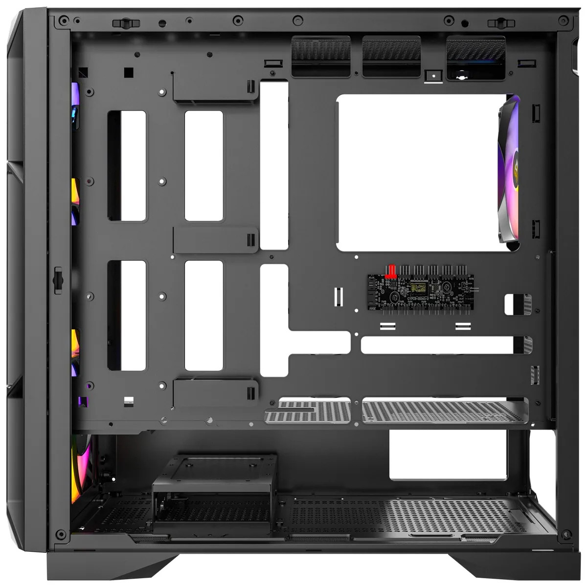 Antec AX-1000 ARGB Mid Tower Mesh Airflow Case - Black 5