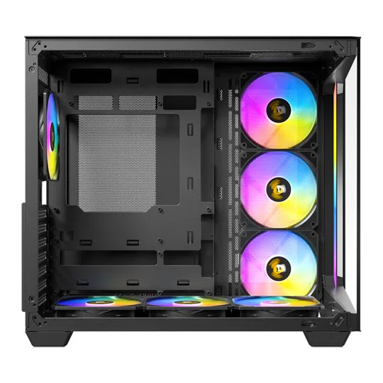 Antec C5 ARGB Mid Tower Tempered Glass PC Gaming Case Black 2