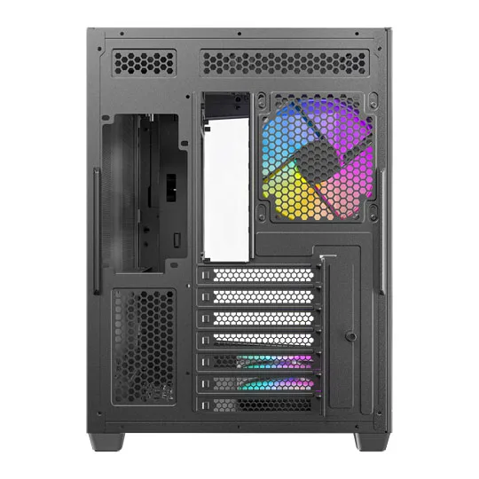 Antec C5 ARGB Mid Tower Tempered Glass PC Gaming Case Black 4