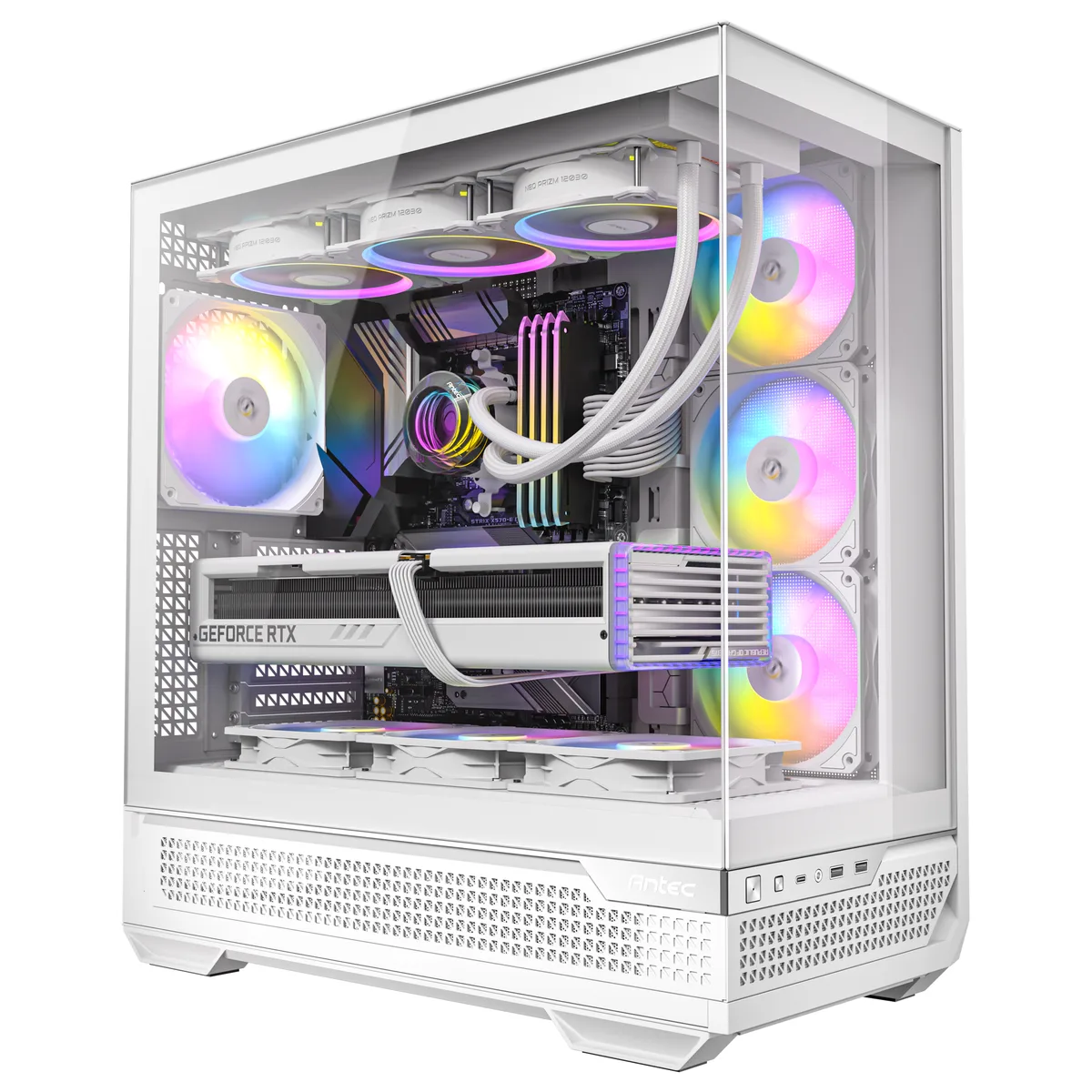 Antec C7 ARGB Mid Tower Case - White 18