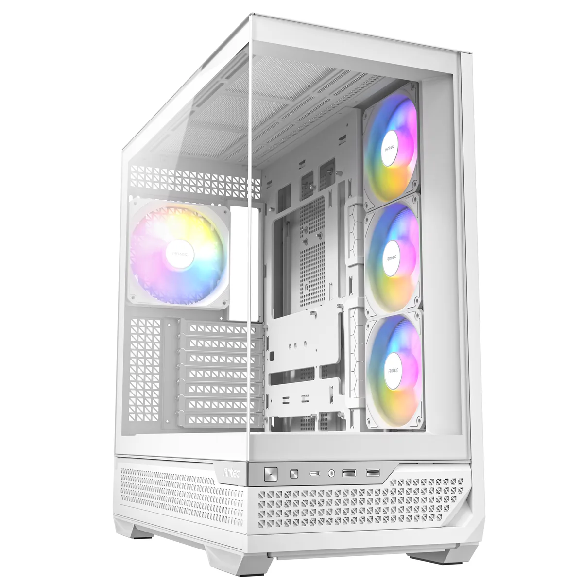 Antec C7 ARGB Mid Tower Case - White 3