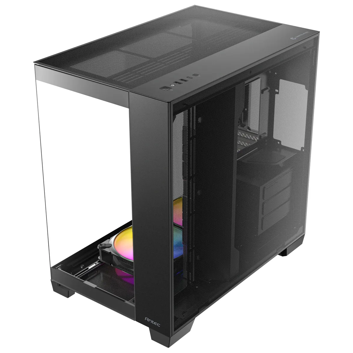 Antec C8 ARGB Full Tower Tempered Glass PC Gaming Case Black 17