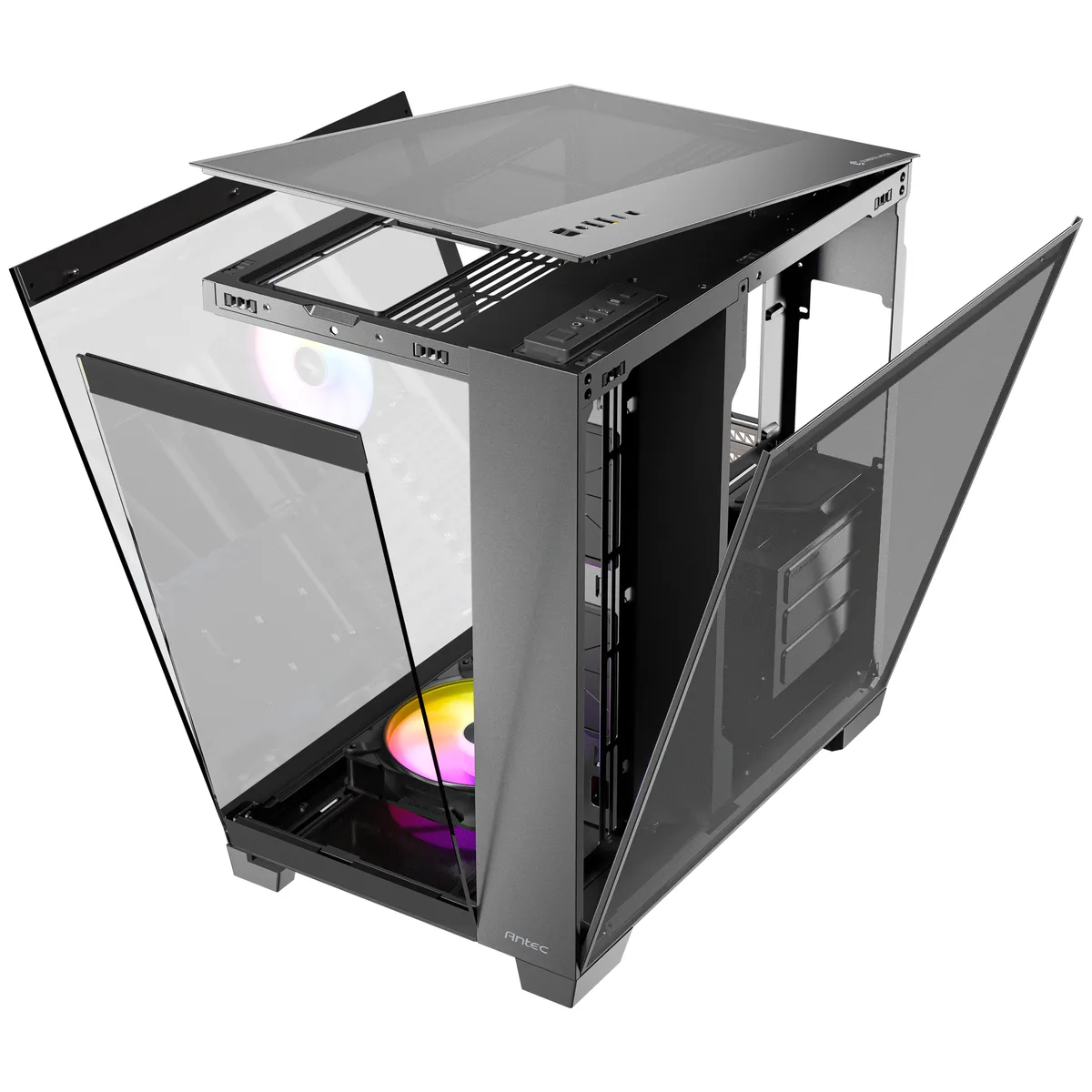 Antec C8 ARGB Full Tower Tempered Glass PC Gaming Case Black 18