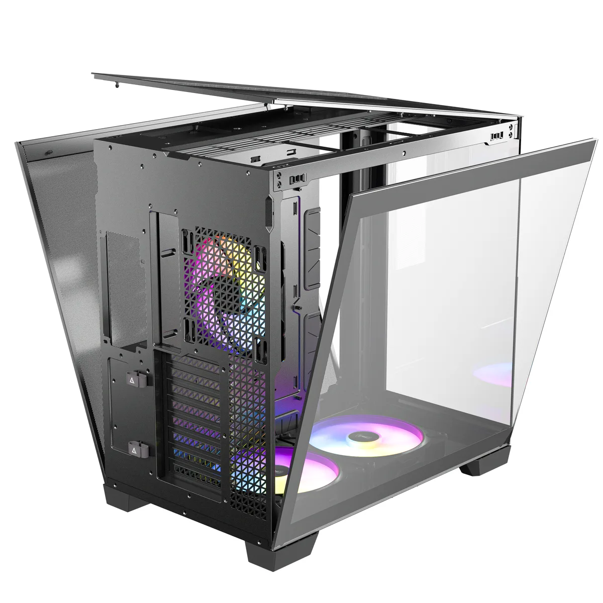 Antec C8 ARGB Full Tower Tempered Glass PC Gaming Case Black 22