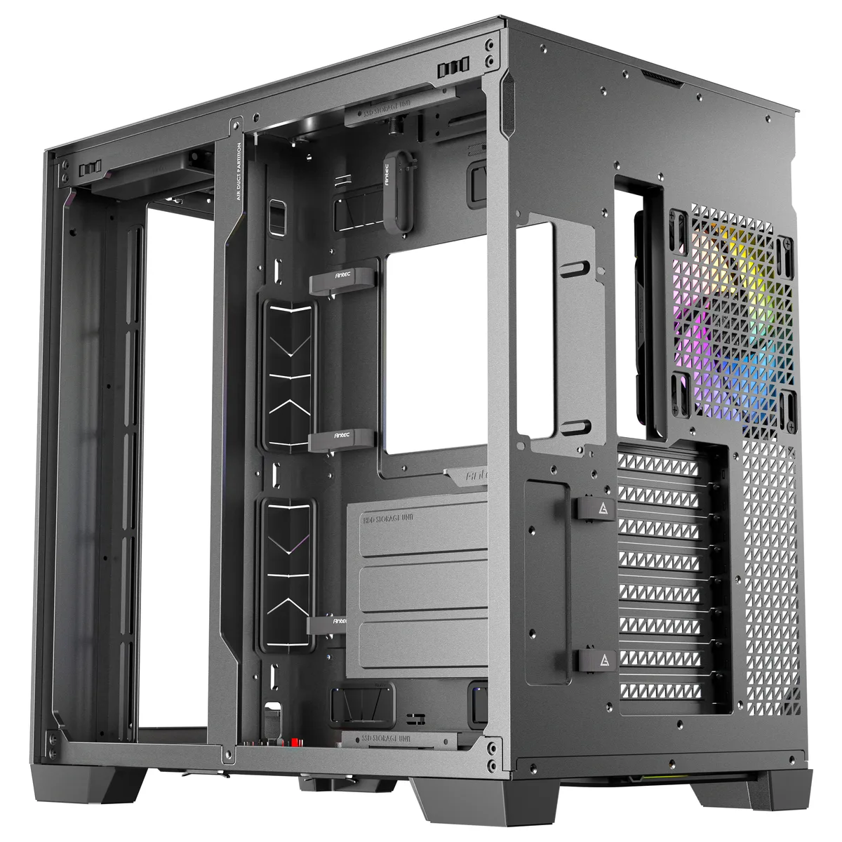Antec C8 ARGB Full Tower Tempered Glass PC Gaming Case Black 5