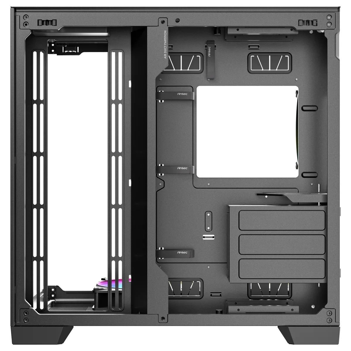 Antec C8 ARGB Full Tower Tempered Glass PC Gaming Case Black 8
