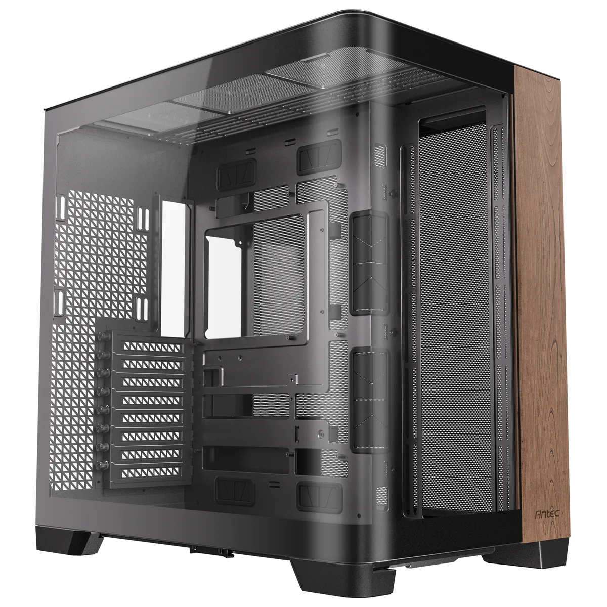 Antec C8 Curve Wood Full Tower Case - Black